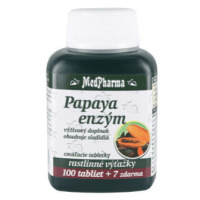 MEDPHARMA Papaya enzým 100 + 7 tabliet ZADARMO