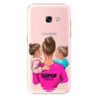 Plastové puzdro iSaprio - Super Mama - Two Girls - Samsung Galaxy A3 2017