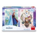 Puzzle Frozen: Anna a Elsa 2x77 dielikov