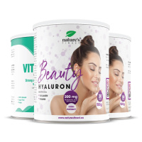 2x Beauty Hyaluron Box + Vitaminom C zdarma | Kyselina hyaluronová | Redukuje vrásky | Zdravá el