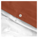 Biela/v tehlovej farbe bavlnená obliečka na perinu na jednolôžko 140x200 cm Golden lands – Blanc