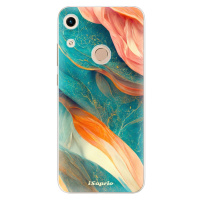 Odolné silikónové puzdro iSaprio - Abstract Marble - Huawei Honor 8A