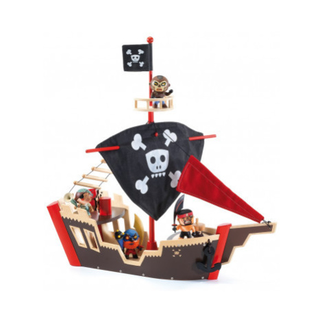 Arty Toys - pirátska loď DJECO