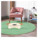 Zelený detský koberec ø 120 cm Comfort – Mila Home