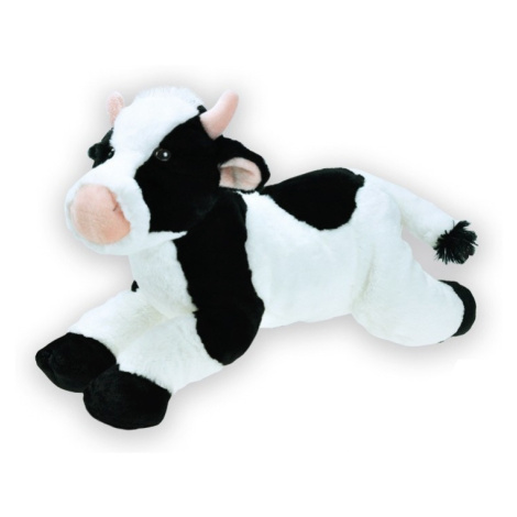 Krava plyšová ležiace 40cm 0m + Mikro Trading