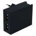 SWISSTEN Adaptér 230V/3A  2xUSB + USB-C kábel 1,2m