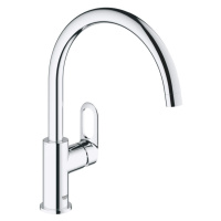 Grohe BauLoop - Páková drezová batéria, chróm 31368000