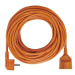 Prodlužovací kabel s 1 zásuvkou 1,5 mm² MULO 20 m oranžový