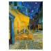Puzzle Los Girasoles+Terraza De café Por La Noche Vincent van Gogh Educa 2x1000 dielov a Fix lep