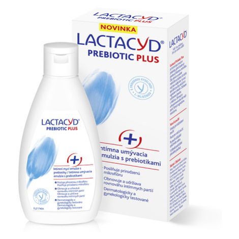 Lactacyd Prebiotic Plus umývacia emulzia na intímnu hygienu 200ml