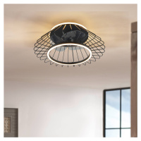 LED stropný ventilátor Karlsborg, tichý, Ø 50 cm, CCT, FB