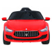 mamido  Elektrické autíčko Maserati Ghibli červené