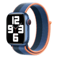 Devia remienok Nylon Braided Two-Tone Loop pre Apple Watch 44/45/49mm - Pinch Feather