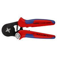 KNIPEX Kliešte samonastaviteľné bočné pre lisovanie káblových koncoviek 975304