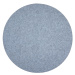 Kusový koberec Quick step šedý kruh - 100x100 (průměr) kruh cm Vopi koberce