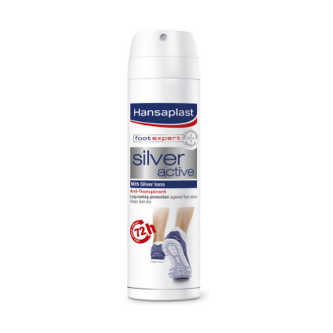 Hansaplast Silver Active Antiperspirant 48 h sprej na nohy 150 ml