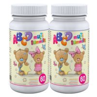 PHARMA ACTIV Abcd multi gummies clinical malina 2 x 60 ks