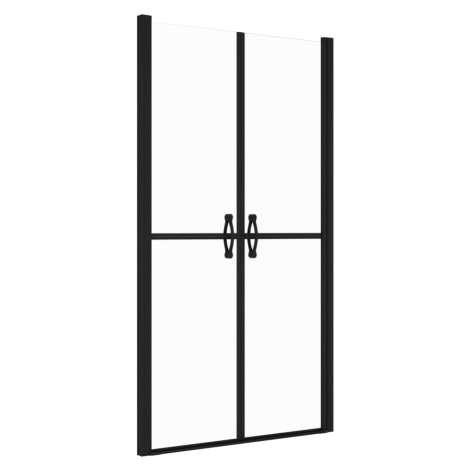 vidaXL SprchovĂ© dvere priehÄľadnĂ© ESG (98-101)x190 cm