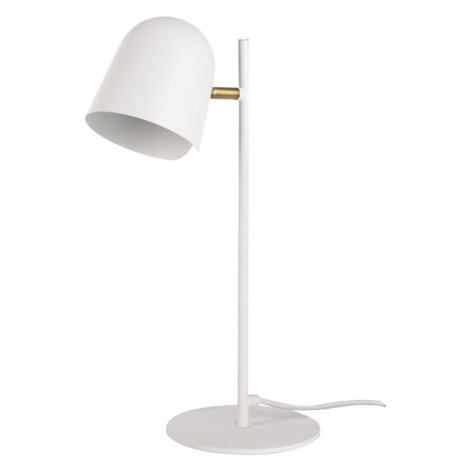 Biela stolová lampa SULION Paris, výška 40 cm