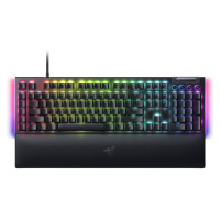 Razer BlackWidow V4 Yellow Switch US herná klávesnica čierna