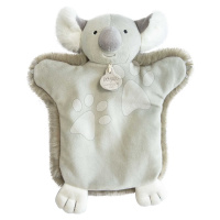 Plyšová koala na bábkové divadlo Koala Hand Puppet Doudou et Compagnie sivá 25 cm od 0 mes