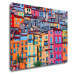 Impresi Obraz Farebné domy - 90 x 70 cm