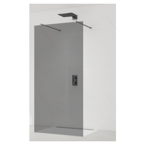 Sprchová zástena Walk-in 110 cm SAT vo farbe profilu Gun metal SATBWI110KSZAVGM