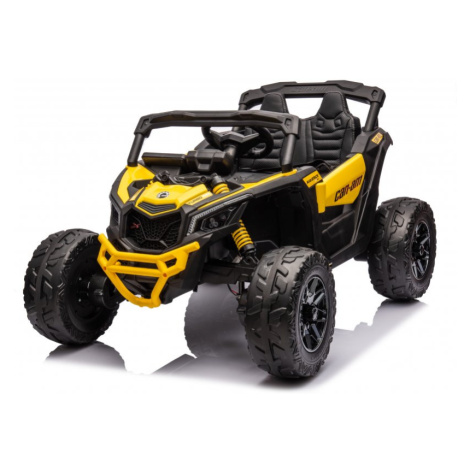 Mamido Mamido Elektrické autíčko Buggy Maverick Can-Am 24V 4x200W Farba: Žltá