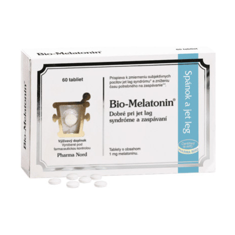 PHARMA NORD Bio-melatonin 1 mg spánok a jet lag 60 tabliet