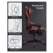 Kancelárska stolička SONGMICS OBG73BRV1 - červená