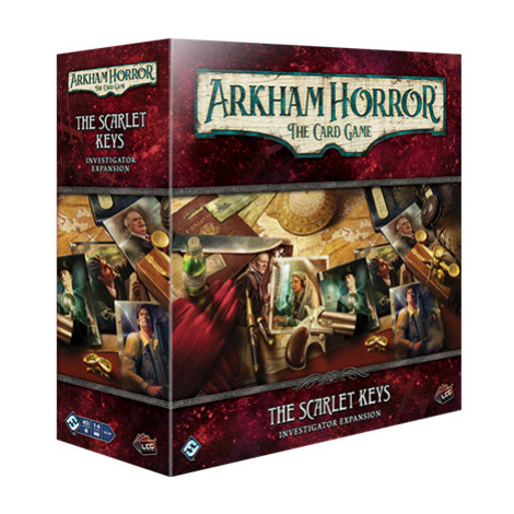 Fantasy Flight Games Arkham Horror LCG The Scarlet Keys Investigator Expansion