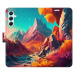 Flipové puzdro iSaprio - Colorful Mountains - Samsung Galaxy A34 5G