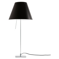 Luceplan Costanza stolná lampa D13if hliník/čierna