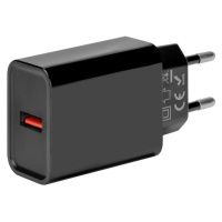 Obal:Me Cestovná Nabíjačka USB-A 18W Black