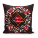 Súprava 4 vianočných obliečok na vankúš a behúň na stôl Minimalist Cushion Covers Tartan Christm