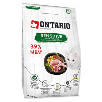 Krmivo Ontario Cat sensitive/Derma 0,4kg