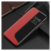 Huawei P20 Pro, bočné otváracie puzdro, stojan s indikátorom hovoru, Wooze FashionBook, červená