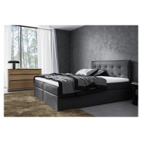 Expedo Čalúnená posteľ boxspring BRIGITE + topper, 180x200, jasmine 100