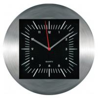 Nástenné hodiny MPM, 2486.7090 - strieborná/čierna, 30cm