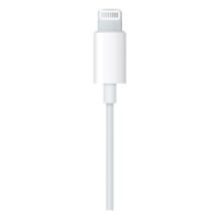 Apple EarPods Lightning slúchadlá s mikrofónom biela