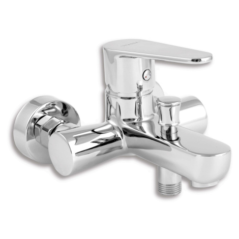 Vaňová batéria bez príslušenstva Titania Fresh chróm rozteč 100 mm