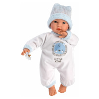 Llorens 30009 CUQUITO  bábika bábätko so zvukmi a mäkkým látkovým telom - 30 cm