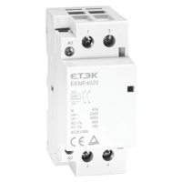 Stýkač 2P 40A 230V AC 2NO EKMF (ETEK)