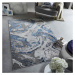 Modro-sivý koberec 160x230 cm Marbled – Flair Rugs