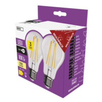 LED žiarovka Filament A60 / E27 / 5,9 W (60 W) / 806 lm / teplá biela