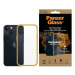 Ochranné sklo PanzerGlass ClearCase iPhone 13 Mini 5.4" Antibacterial Military grade Tangerine 0