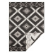 Čierno-krémový vonkajší koberec NORTHRUGS Malibu, 290 x 200 cm