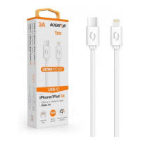 ALIGATOR Dátový kábel POWER 3A, USB-C/lightning biely