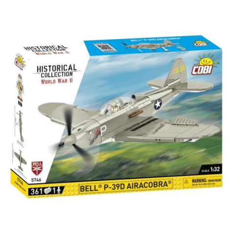 Cobi II WW Bell P-39D Airacobra, 1:32, 361 k, 1 f