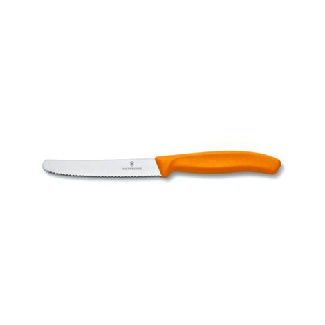 Victorinox nôž na paradajky s vlnkovaným ostrím 11 cm oranžový